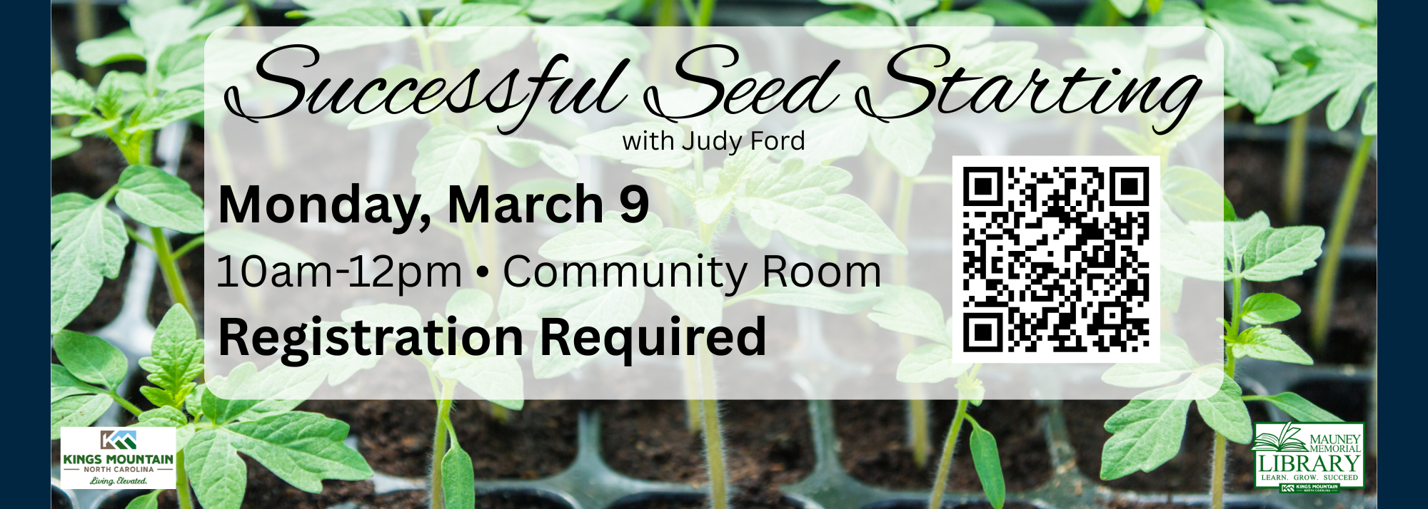 Successful Seed Starting: Click for more information